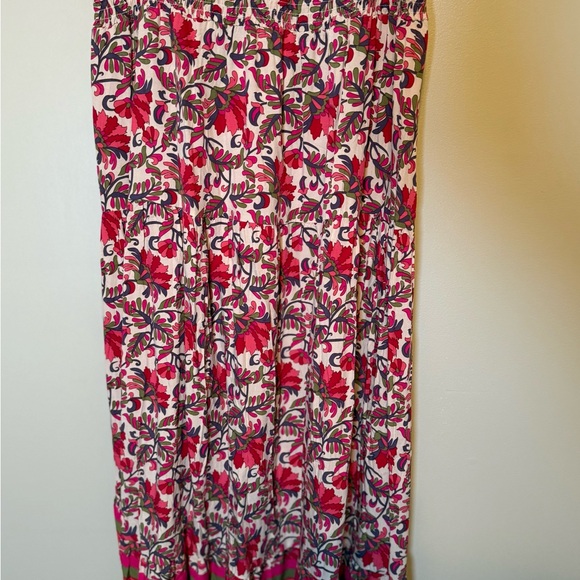 NWT BTFBM Floral High-Low Skirt with Ruffled hem Sz XL - Picture 7 of 11